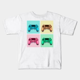 Cute PlayStation controllers for gamer girls Kids T-Shirt